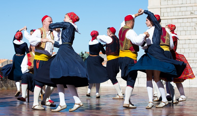 Traditional dance as one of the most important attractions of Dubrovnik